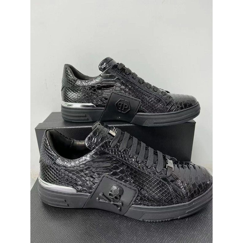Sepatu Sneaker Philipp plein sepatu pria sneakers