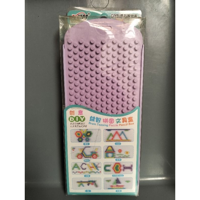 

tempat pensil diy puzzle