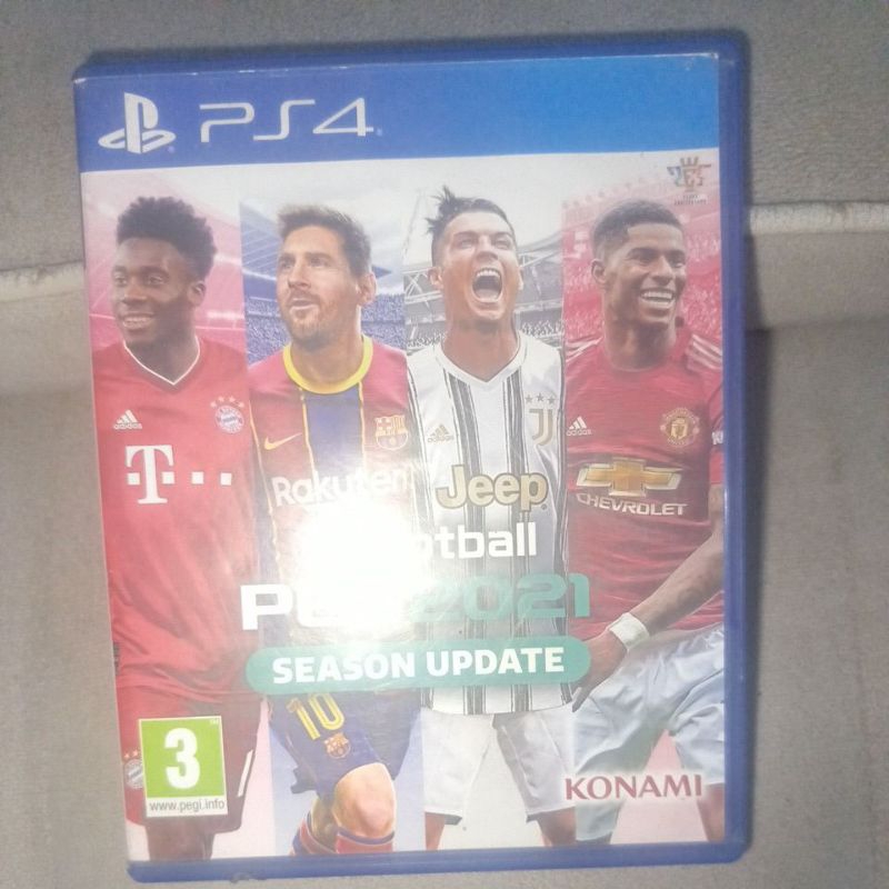 KASET PES 2021 PS4 SECOND