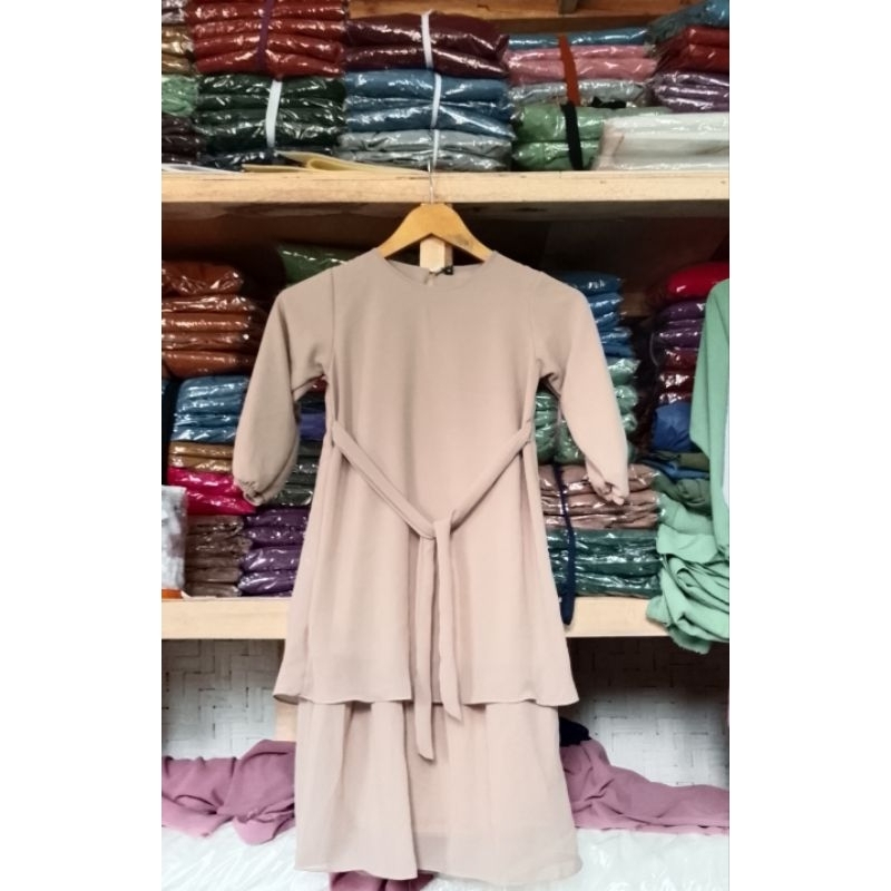 gamis malaysia anak/baju muslim anak sruty baby doll/pakaian anak usia 1-11 tahun