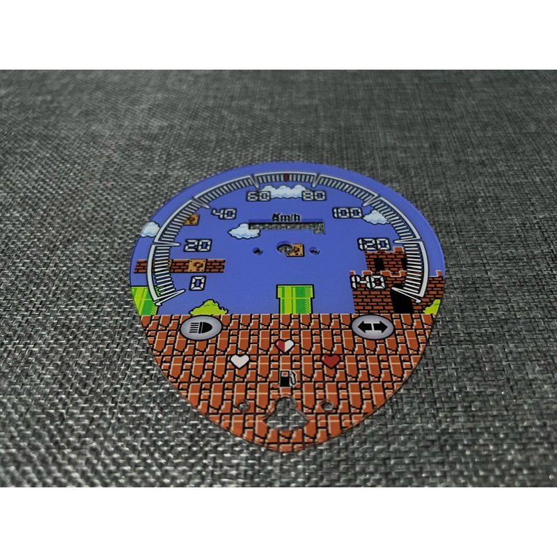 Speedometer custom Beat Karbu Super Mario