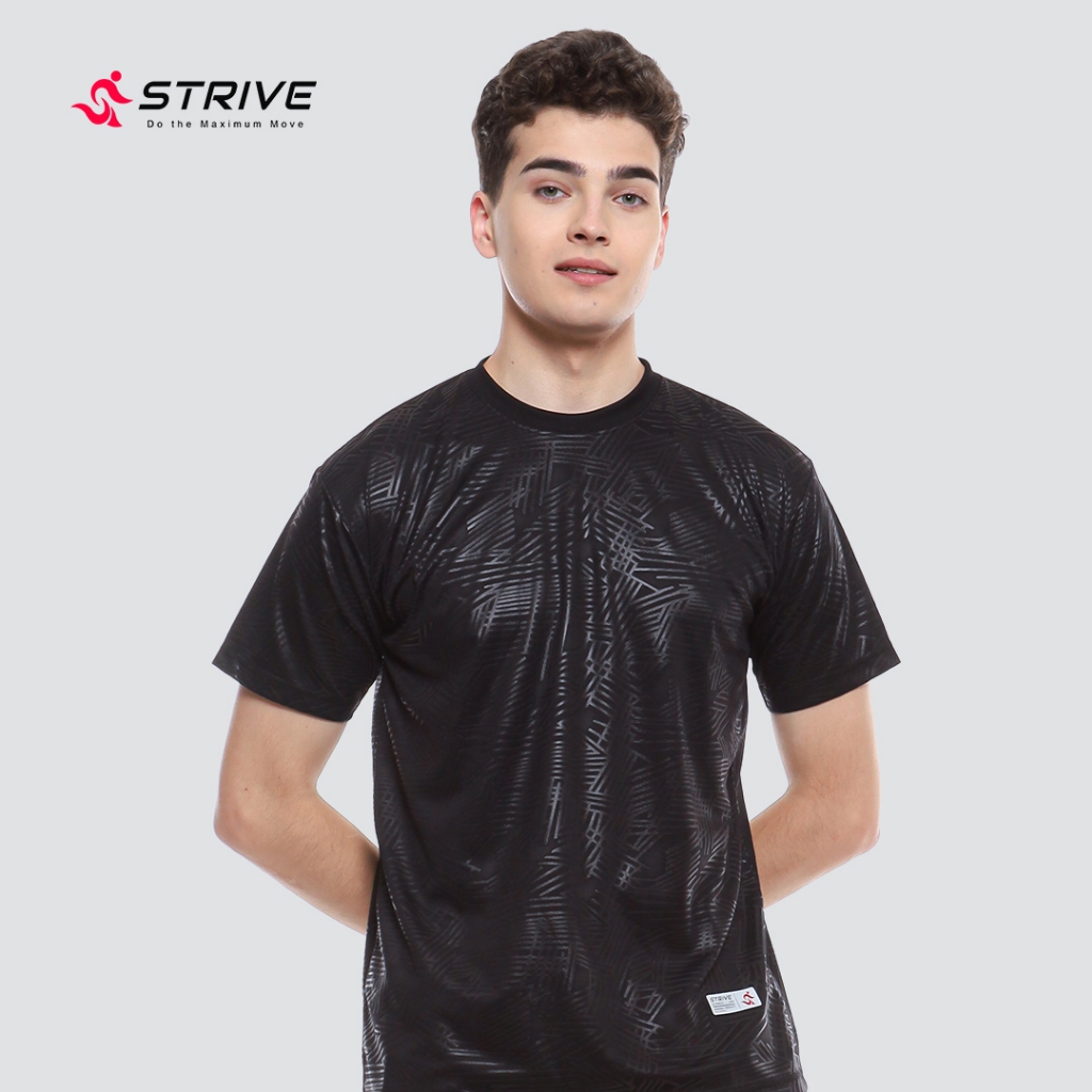 STRIVE StriveGear Jersey Dry Fit Emboss Black