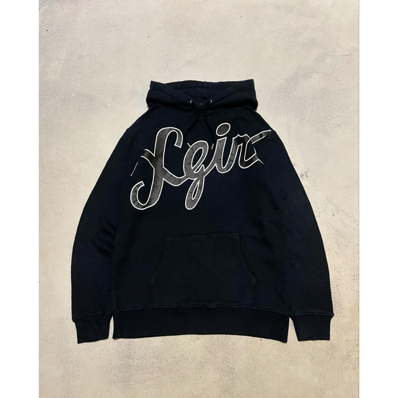 Hoodie XGirl Big Font Black