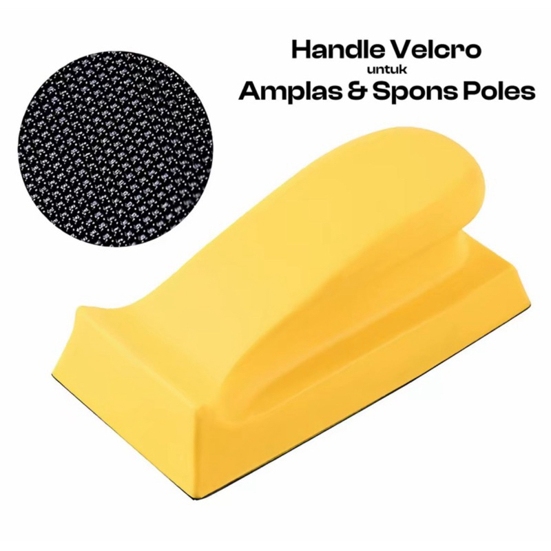 hand sanding block 65x135 mm/tatakan amplas velcro manual