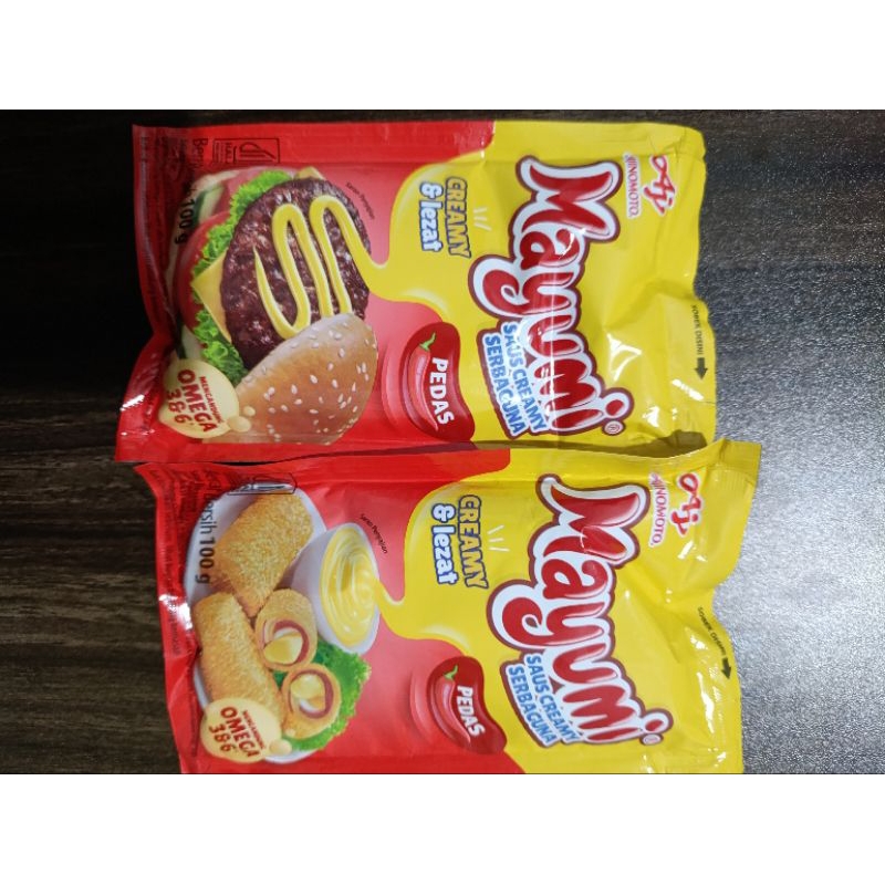 

AJINOMOTO MAYUMI SAUS CREAMY SERBAGUNA PEDAS 100 GRAM
