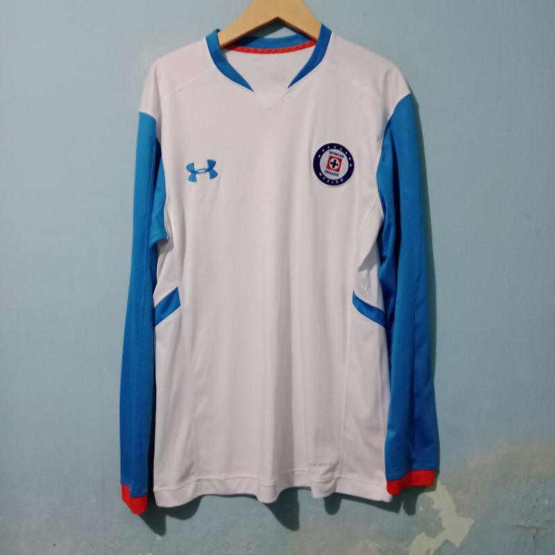 Jersey Retro Deportivo Cruz Azul Away 2015 2016 Longsleeve
