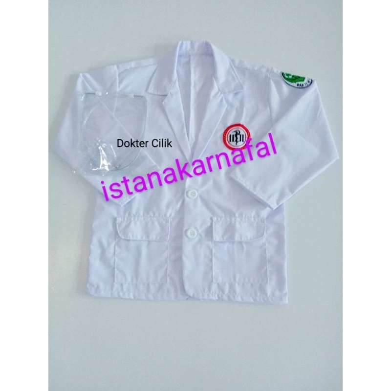 BEST SELLER JAS DOKTER ANAK / BAJU ATASAN ANAK PROFESI DOKTER/ BAJU DOKTER ANAK LAKI LAKI &