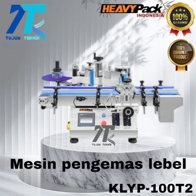 

mesin pengemas lebel stiker KLYP-100T2