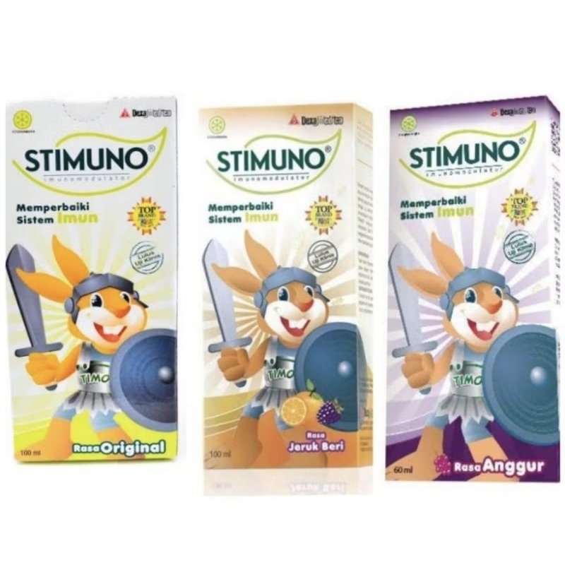 Stimuno sirup 100ml -multivitamin anak berbagai rasa