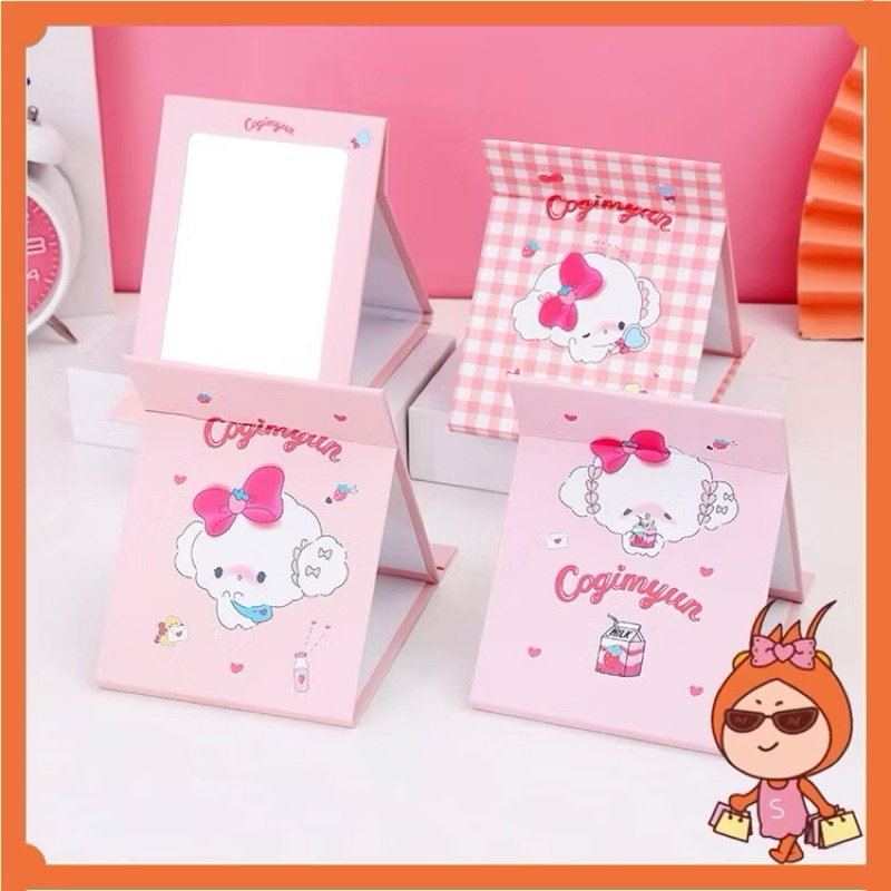 cermin kaca lipat lucu