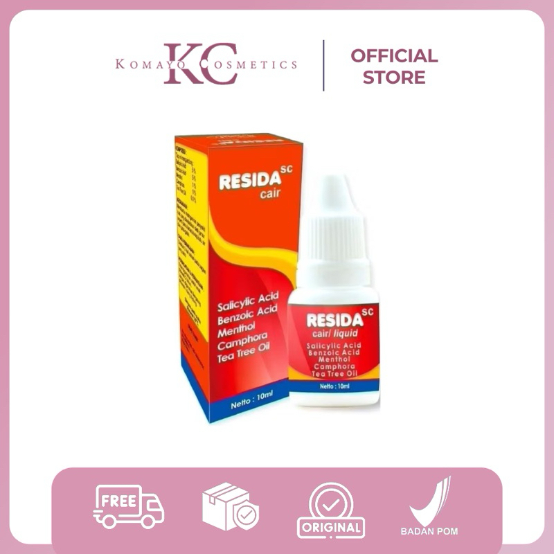 Resida Liquid Cair Obat Panu Paling Ampuh 100℅ | Salap Cream Obat Kadas Kurap Gatal Kutu Air