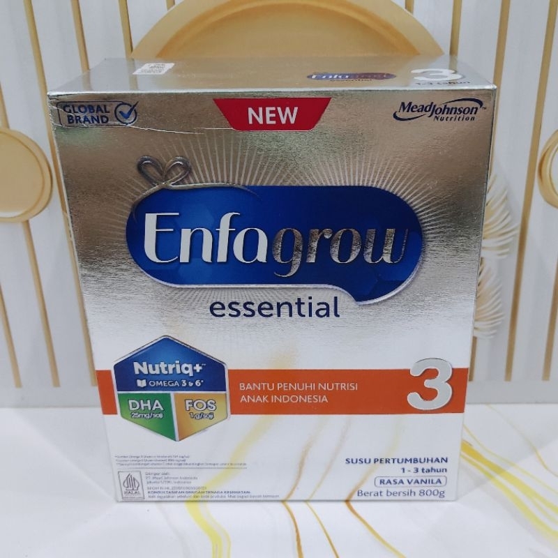

ENFAGROW ESSENTIAL 3 RASA VANILA 800G