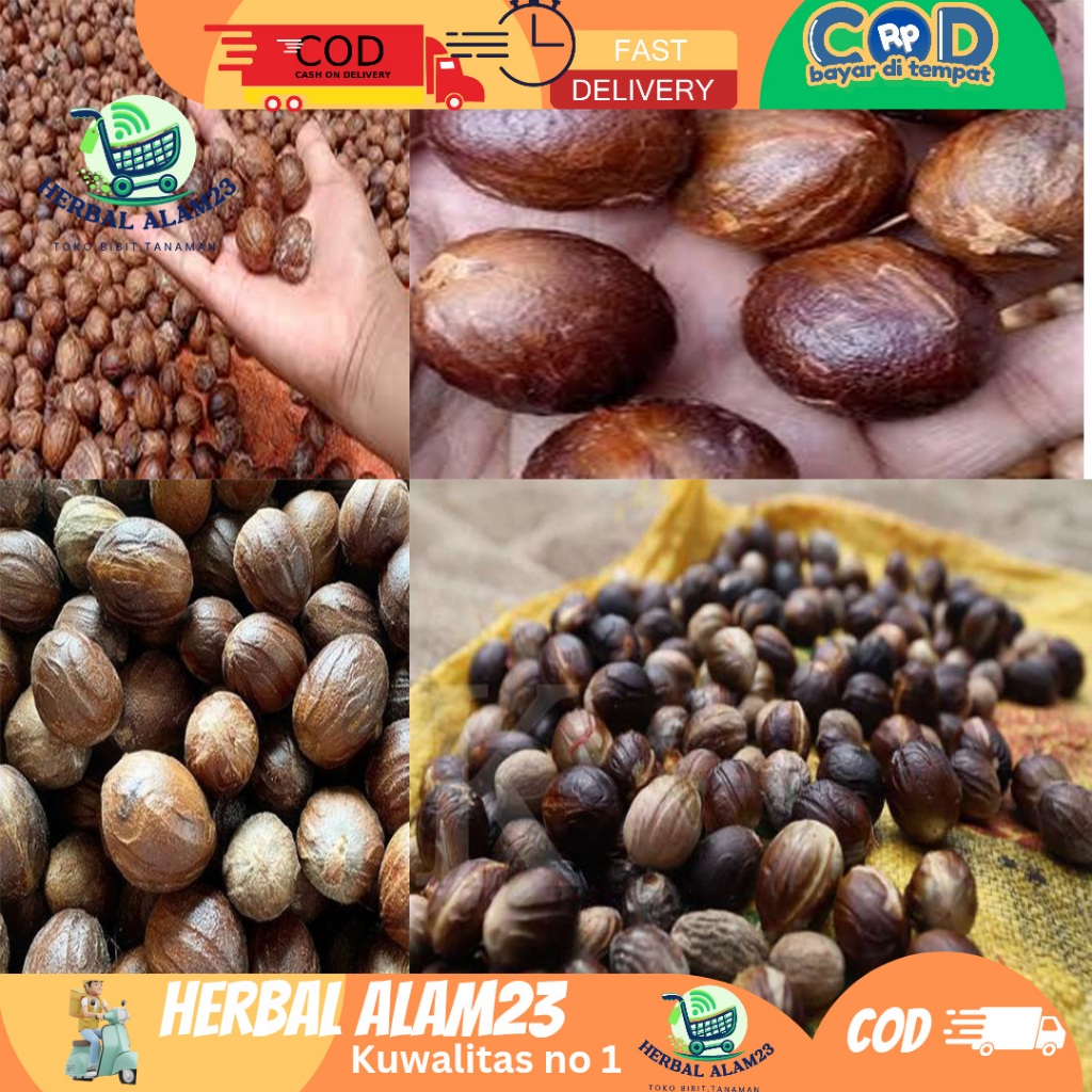 

Biji Pala kering 1kg