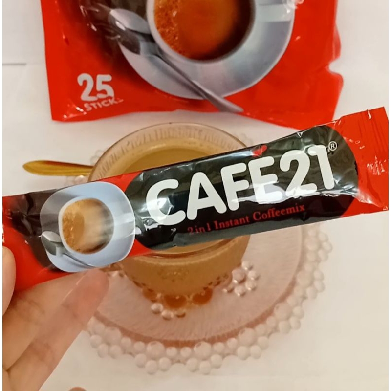 

Cafe 21 Instant 2 in 1 No Sugar Sachet