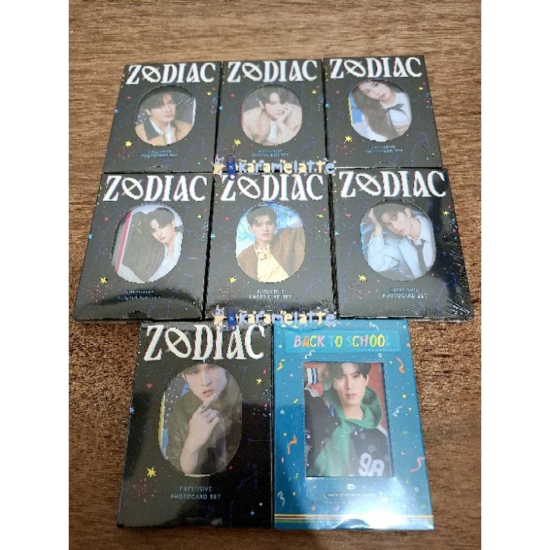 Photocard Zodiac BTS Sealed nanon(unsealed) pond william love sky gemini santa