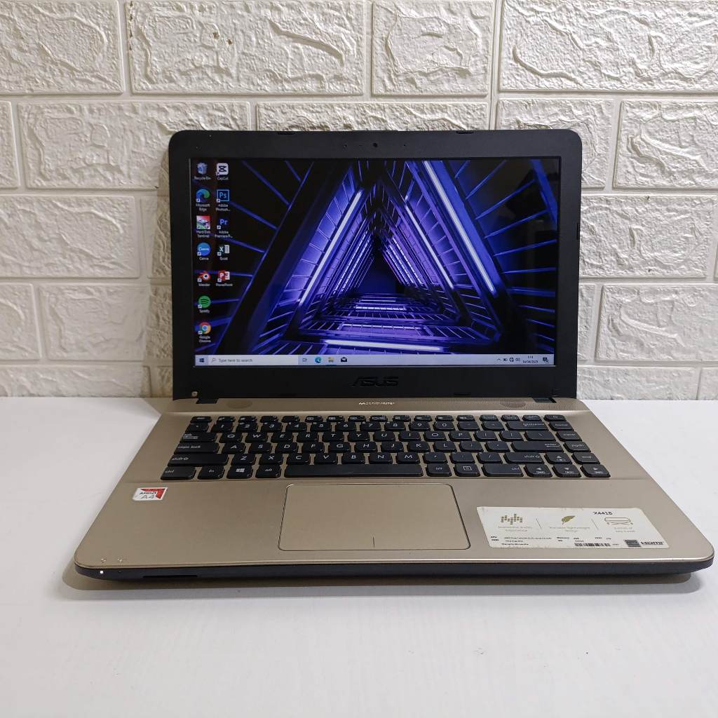 Asus X441BA AMD A4-9125 Radeon Graphics RAM 4GB SSD 128GB | Laptop Bekas buat Sekolah Pelajar Kuliah