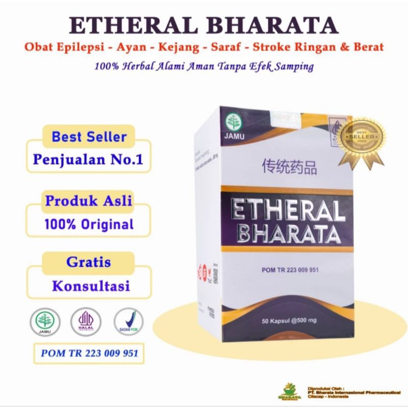 Etheral Bharata Obat Epilepsi Kejang Ayan Paling Ampuh