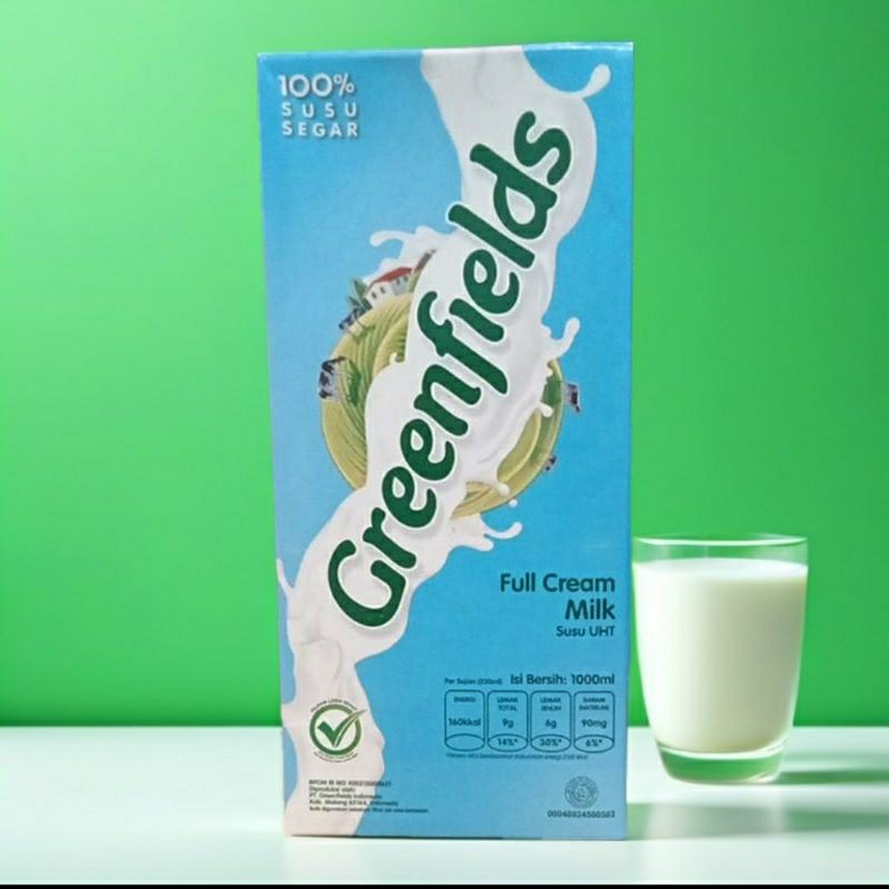 

Susu UHT Full Cream Greenfields