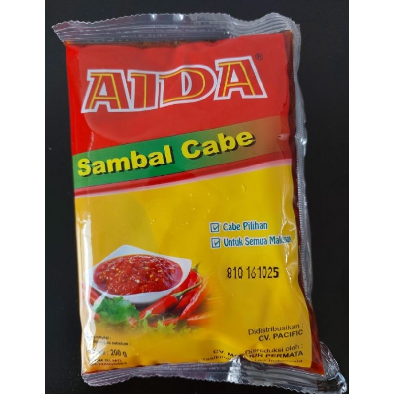 

Aida Sambal Cabe 200gr
