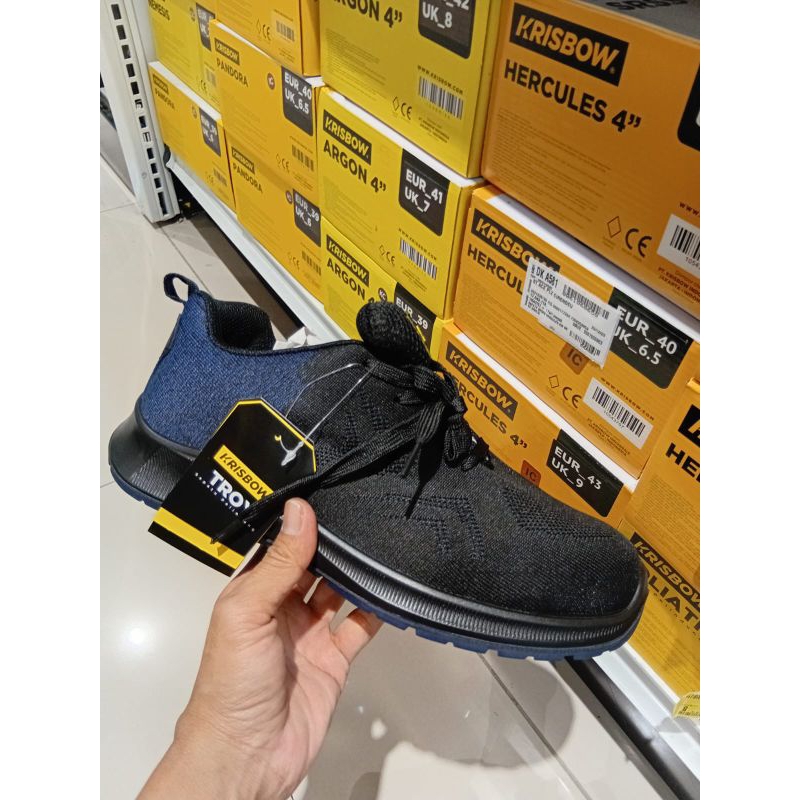 Safety Shoes / Sepatu Pengaman Troy - Krisbow Original 100%