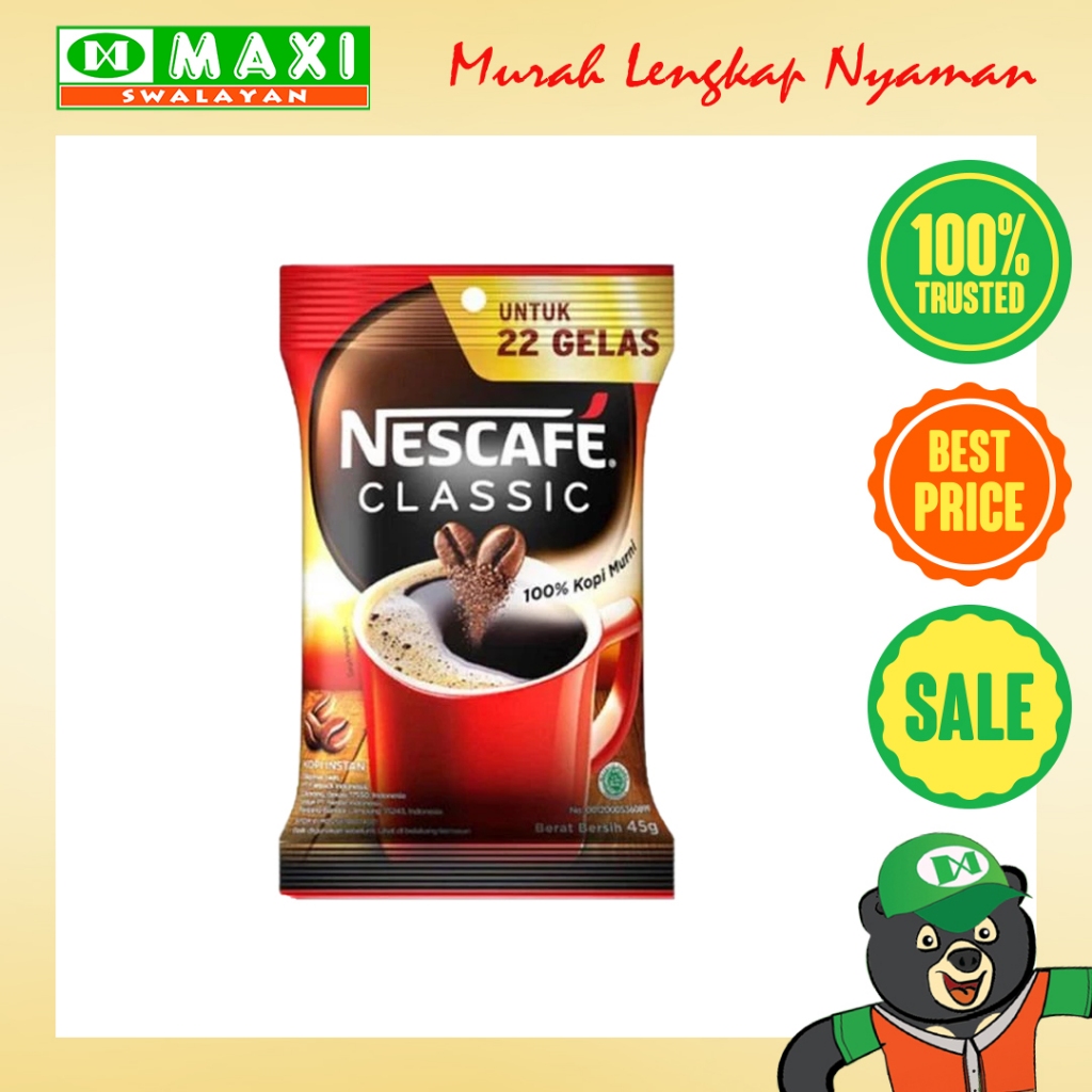 

Nescafe Classic Berat 45gr