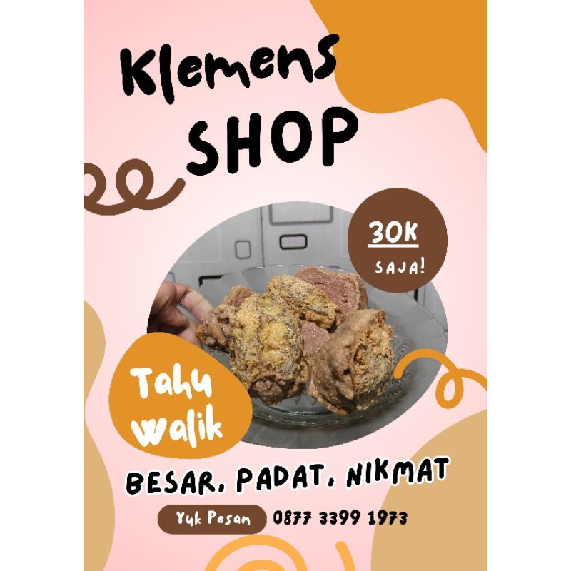 

Tahu Walik Gemoy Khas Ungaran