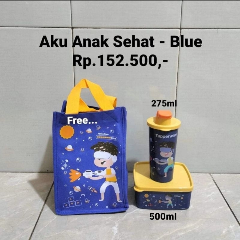 Aku Anak Sehat - Lunch Set / Tupperware