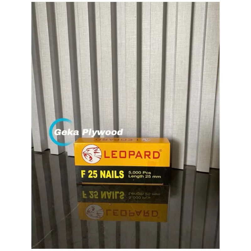 

ISI PAKU TEMBAK F25/REFIIL AIR NAILER/ISI STEPLES F25 LEOPARD MURAH BERKUALITAS