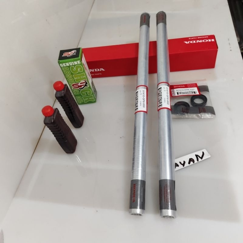 shock depan GL 100 shock depan GL 100 komplit silsok+olisok