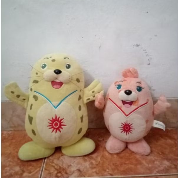 Boneka Maskot Asian Games Incheon 2014 Chumuro & Vichuon