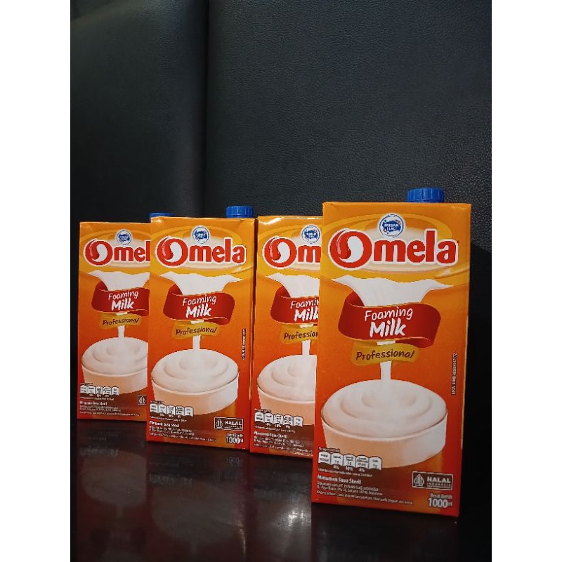 

UHT Omela 1 Liter, Susu Omela Foaming Milk (1 KARDUS LEBIH MURAH)