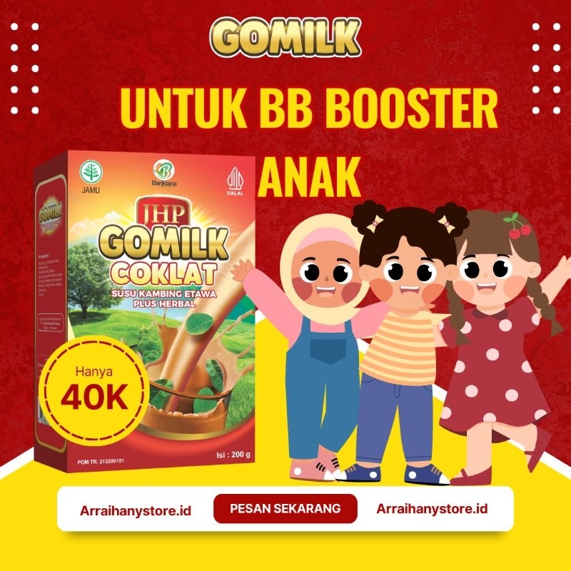

[FREE JAHE] SUSU GOMILK UNTUK BB BOOSTER ANAK