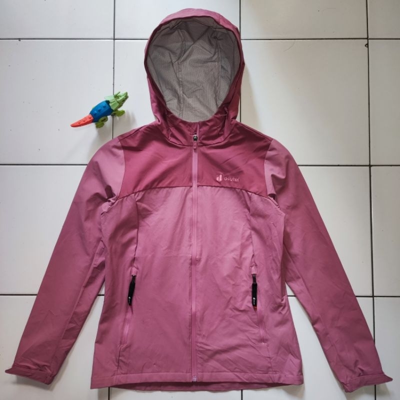 Jaket Outdoor DEUTER Blocktech Original 100% Anak Remaja Dewasa Perempuan Second Preloved Branded Hi