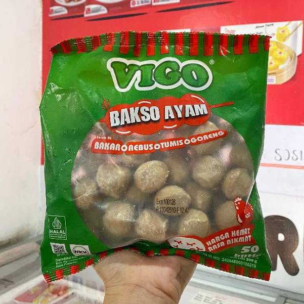 

VIGO Bakso Ayam 500gr
