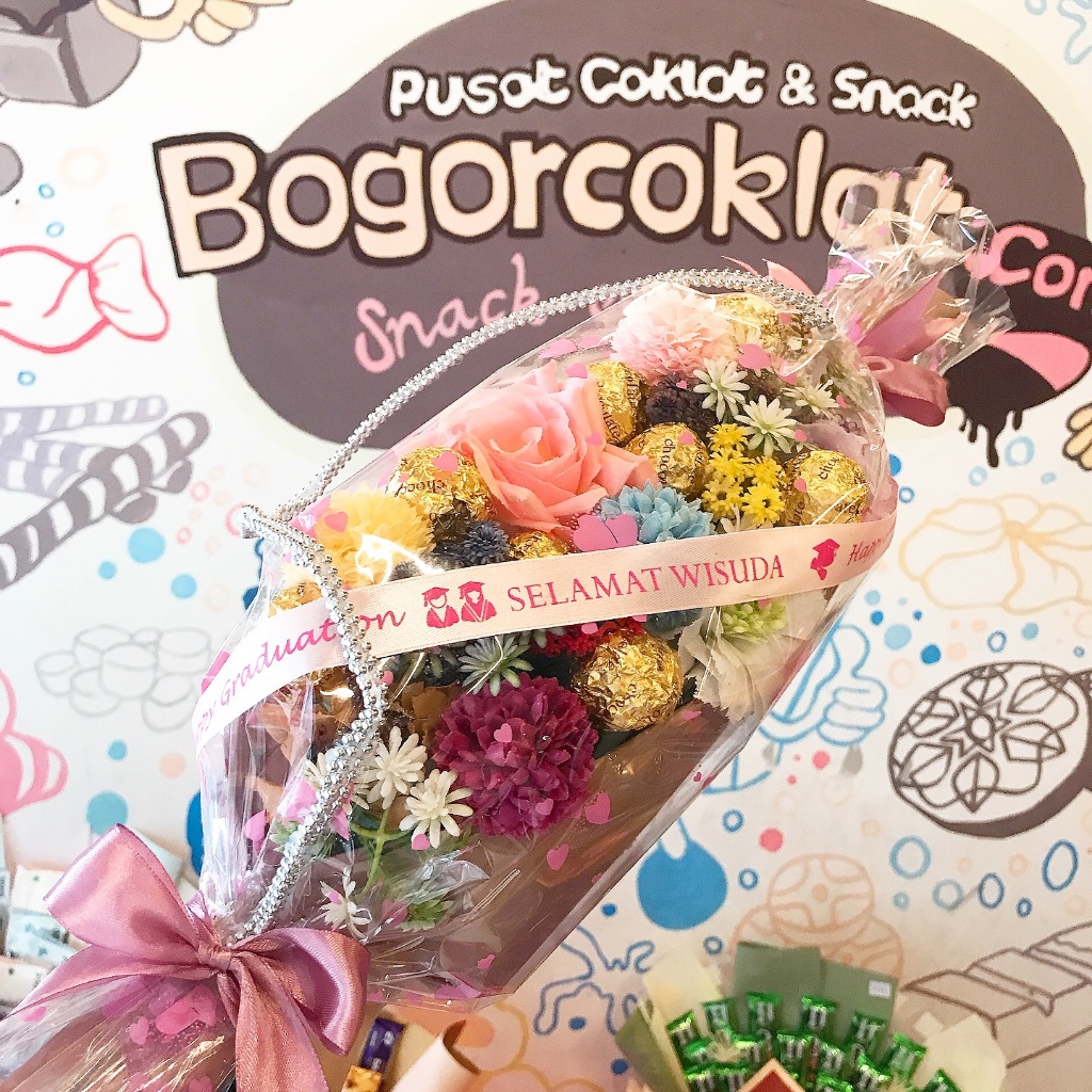 

Buket Choco Candy Wisuda