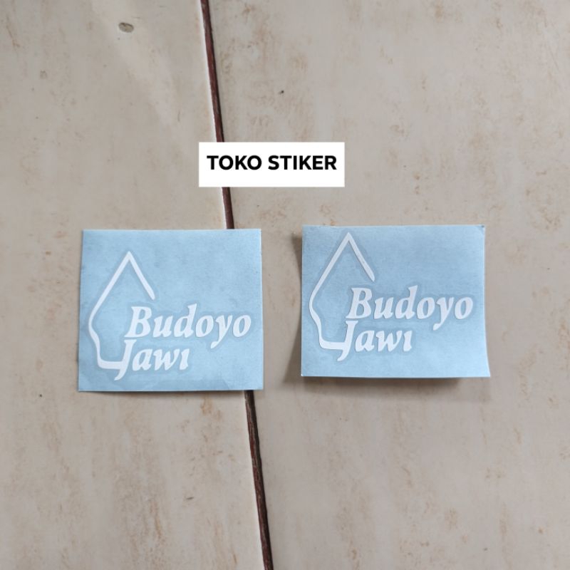 

Sticker stiker cutting viral BUDOYO JAWI