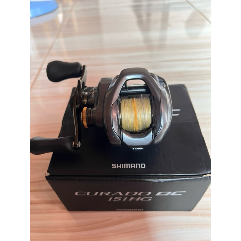 shimano curado dc 151hg(second like new)