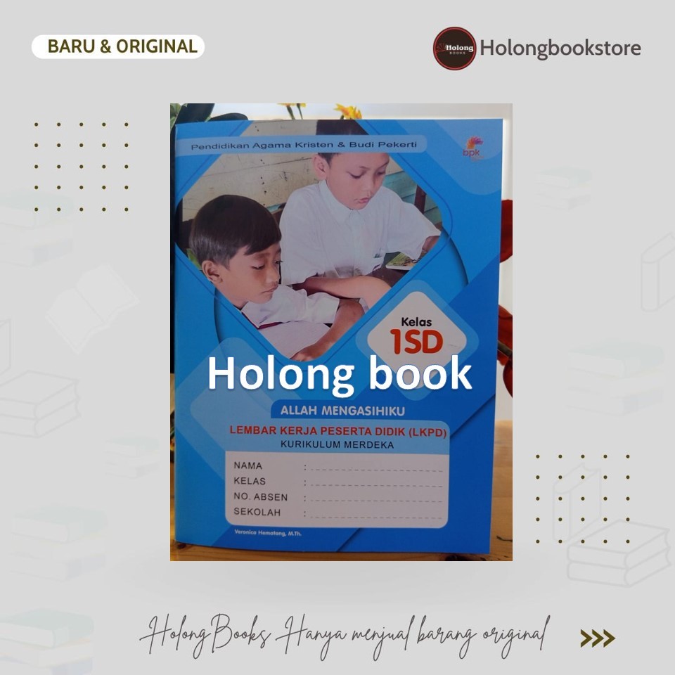Buku LKS LKPD Agama Kristen Kurikulum Merdeka Kelas 1 SD