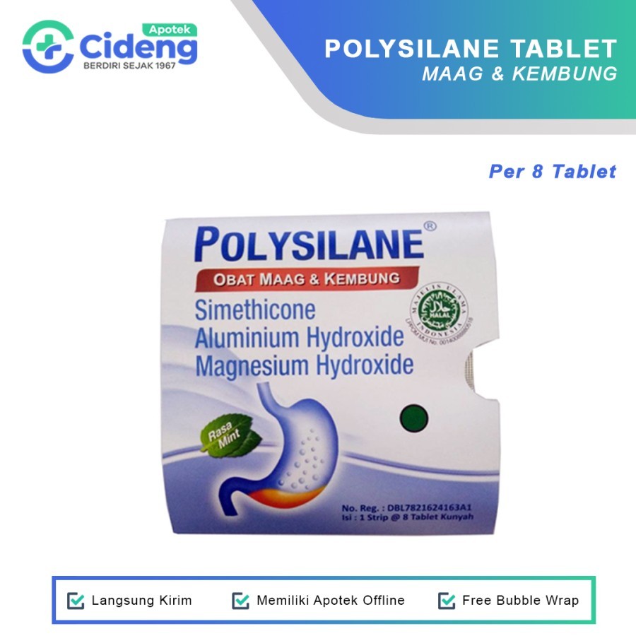 POLYSILANE TABLET KUNYAH