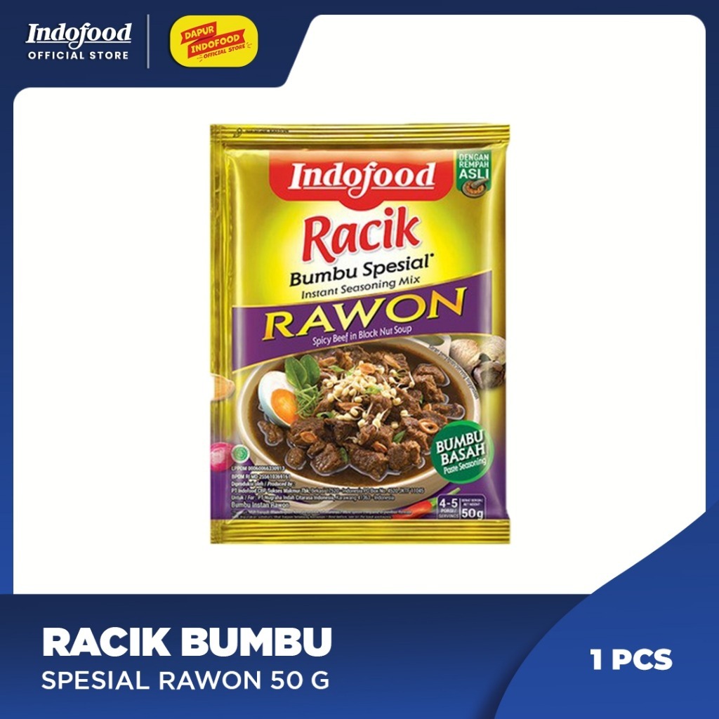 

INSTAN Racik Bumbu Spesial Rawon 50g