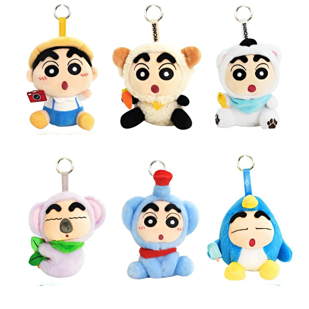 CRAYON SHINCHAN BLIND BOX TRAVEL SHINCHAN PLUS  Ganci Blind Box Sinchan Plush Original