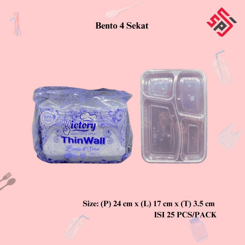 Thinwall victory sekat 4 isi 25