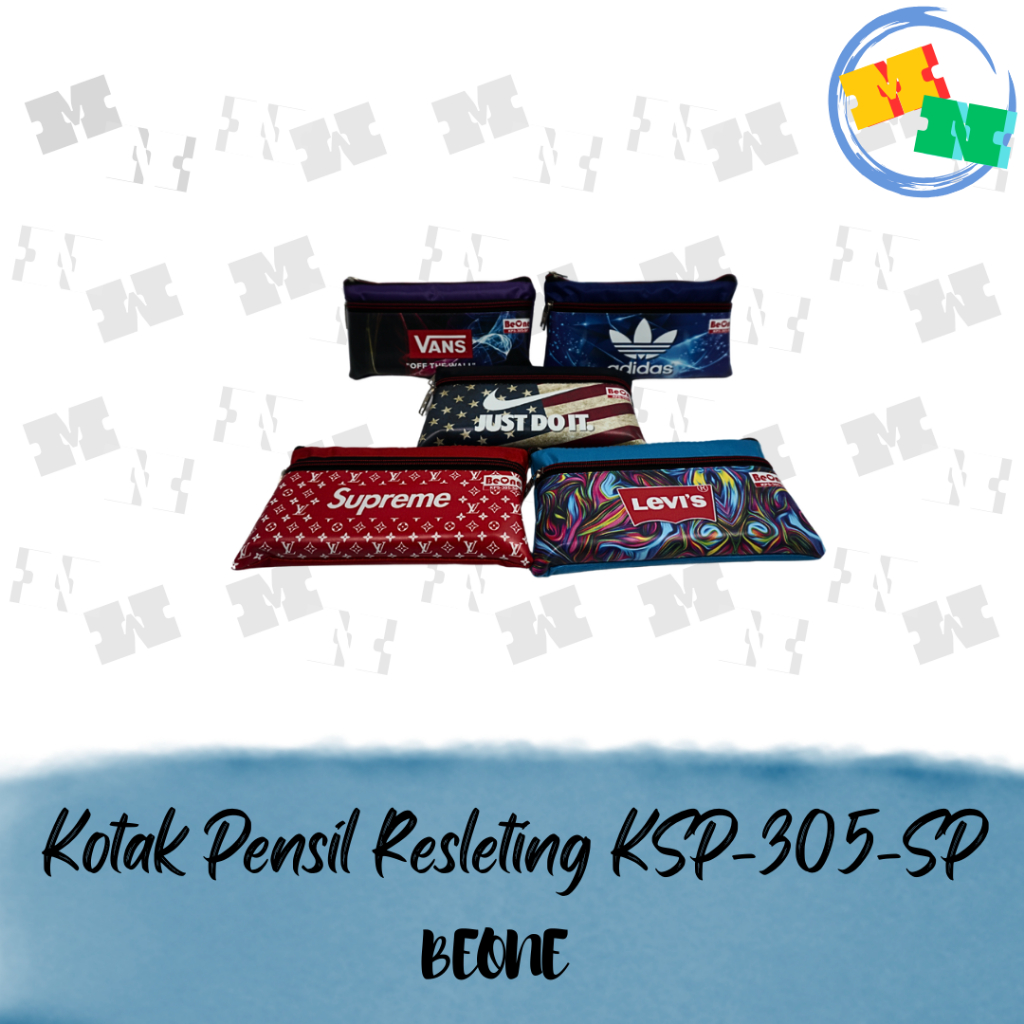 

Beone Kotak Pensil Resleting KSP-305-SP