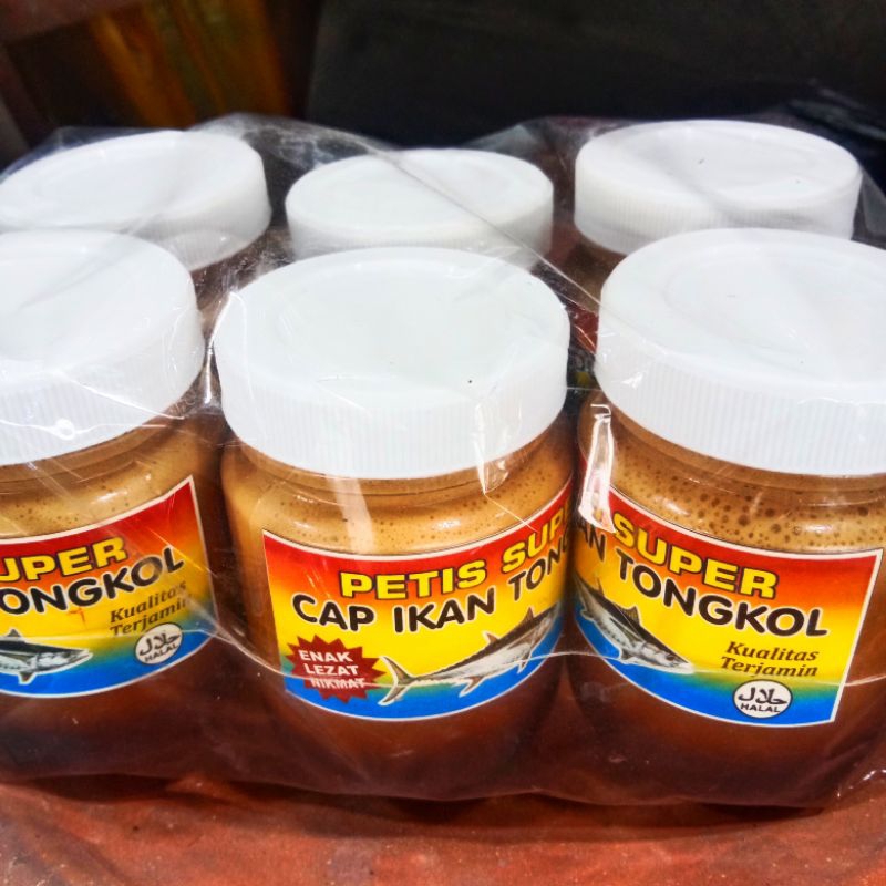 

6 pcs petis ikan tongkol super asli madura 250 g
