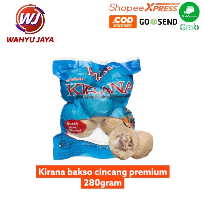 

Kirana bakso cincang premium 280gram