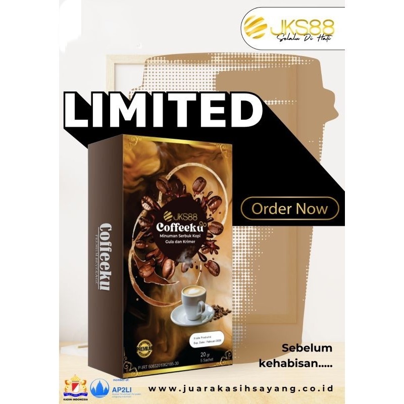 

COFFEEKU / KOPIKU JKS88 5 SACHET 100% ORIGINAL