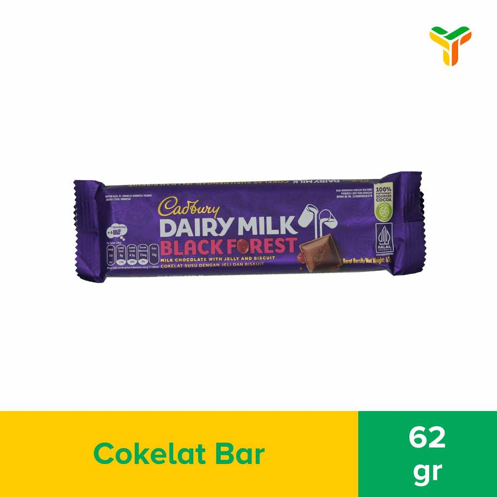 

Cadbury Dairy Milk Blackforest 62 G