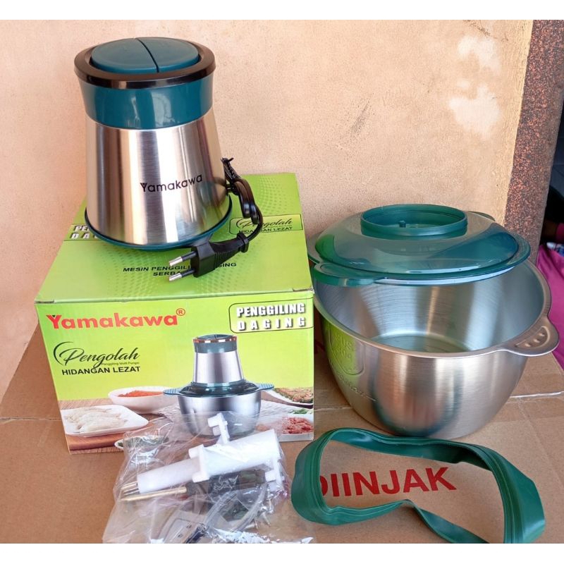 Blender daging dan bumbu