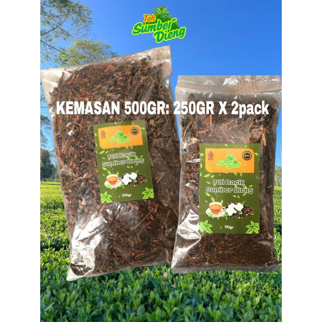 

Teh Solo Sumber Dieng Teh Racik Aroma Wangi Sepet Kental 1KG-110GR