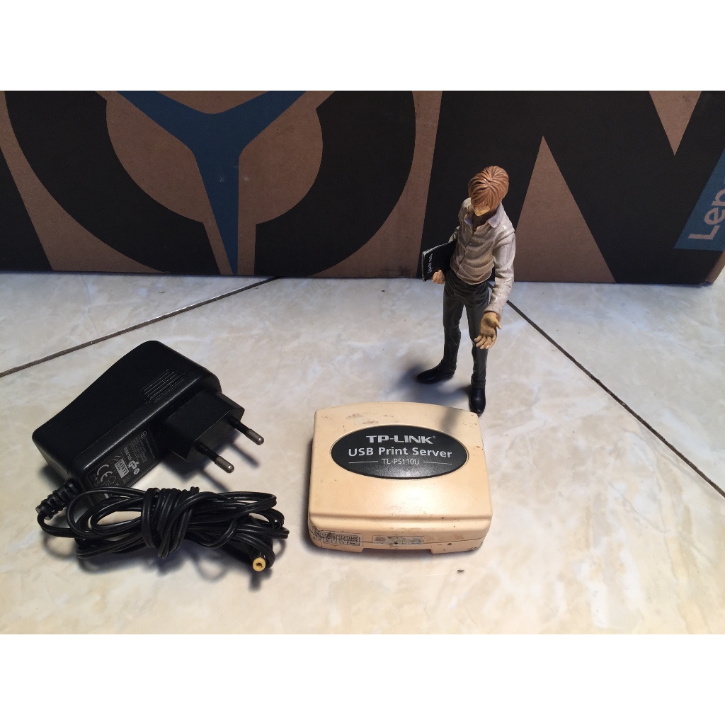 TP-Link TL-PS110U Single USB2.0 Port Fast Ethernet Print Server kondisi normal